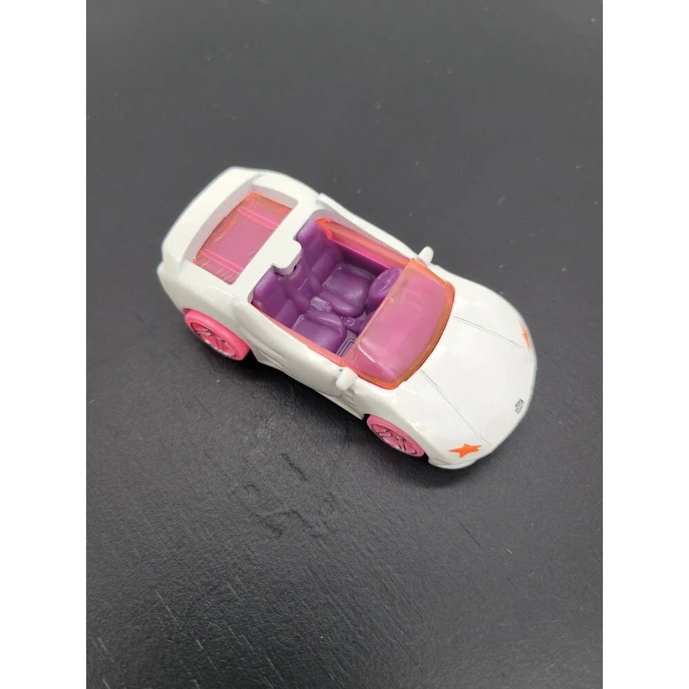 Hot Wheels Barbie Extra Convertible Car White/Pink/Purple Diecast 2021 1:64